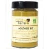 Moutarde bio arôme cèpe et morceaux de cèpes