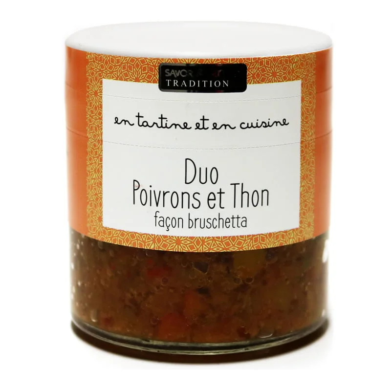 Savor et Sens duo poivron et thon