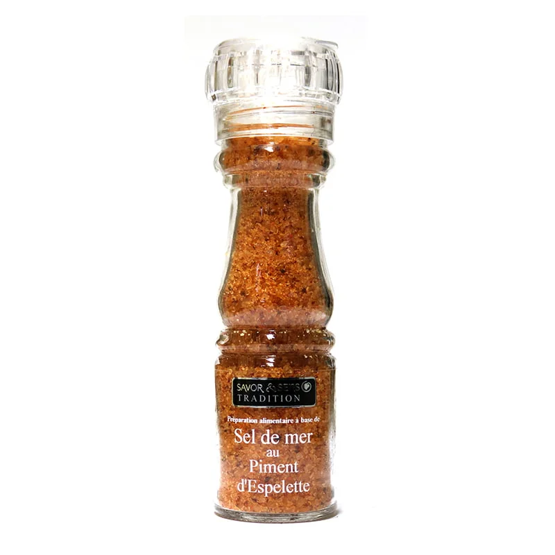 Savor et Sens sel saveur piment d'Espelette